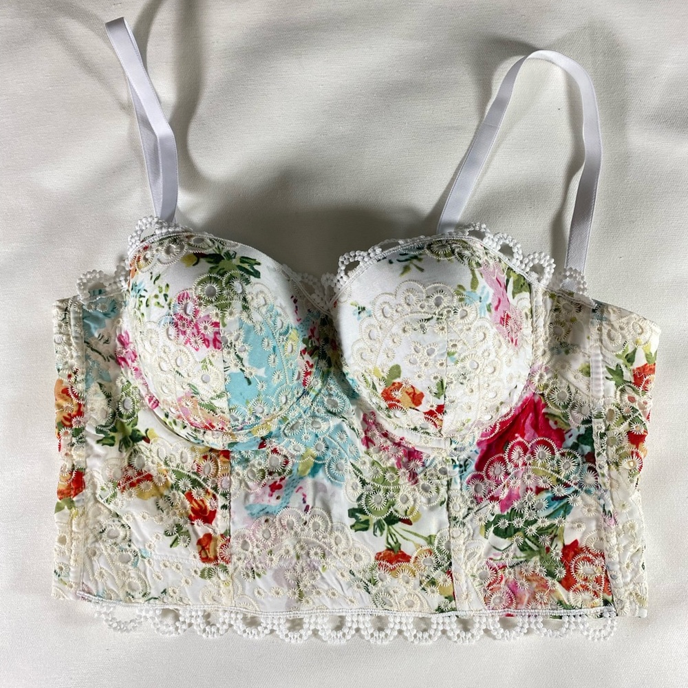 Floral corset S - fab’rik